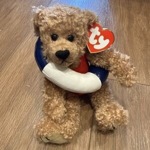 Vintage TY Beanie Babies 'Allura' Fully Working Jointed Bear RARE Retired 1993